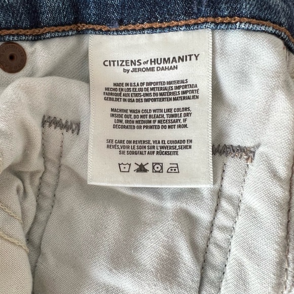 Citizens of Humanity Premium Vintage Denim Emerson, Slim Boyfriend Fit, size 25. - Picture 5 of 8